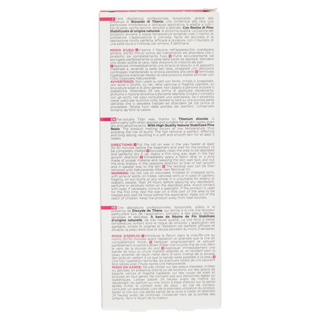 Naturaverde Pro Roll-On Titanio Cera Depilatoria Liposolubile 100 ml